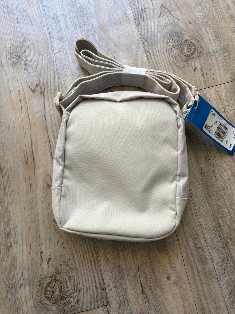 adidas Originals Beige Mini Messenger Crossbody Bag